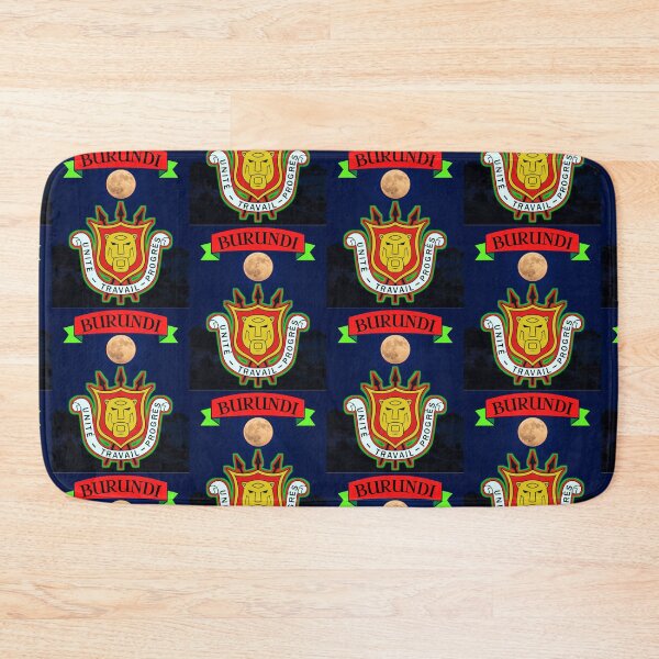 Item preview, Coat Of Arms Burundi designed and sold by WoodburyLake.