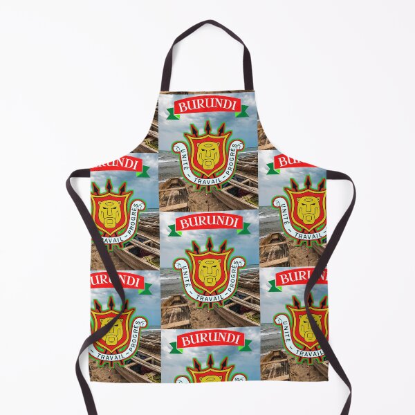 Item preview, Coat Of Arms Burundi designed and sold by WoodburyLake.