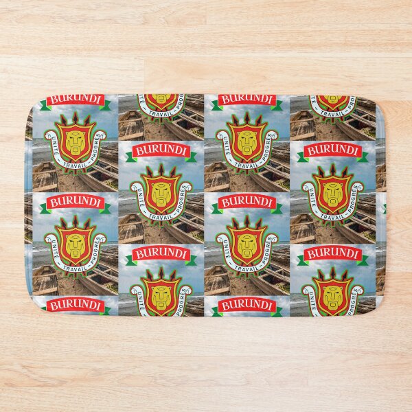 Item preview, Coat Of Arms Burundi designed and sold by WoodburyLake.