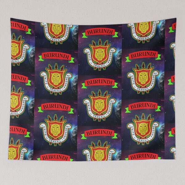 Item preview, Coat Of Arms Burundi designed and sold by WoodburyLake.