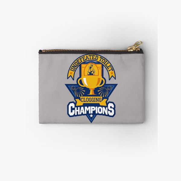 Item preview, undefeated toilet clogging champ designed and sold by jacjac2121.
