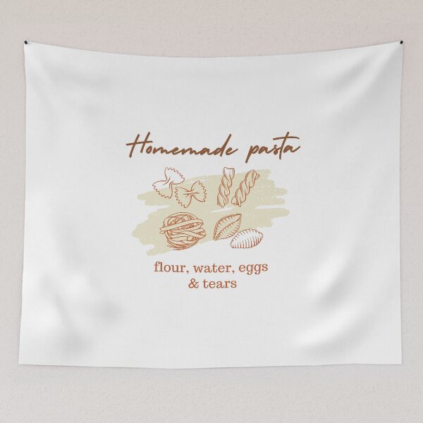 Item preview, Homemade Pasta: Flour, Water, Eggs & Tears designed and sold by Mochimallow.