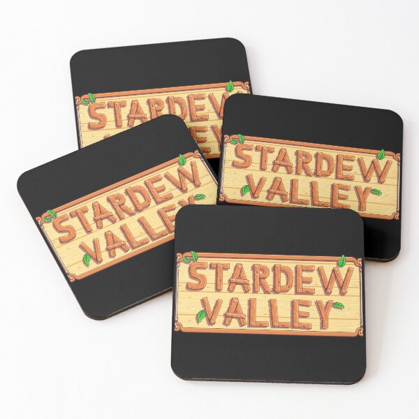 Item preview, Stardew Valley - wooden logo Essential designed and sold by ShopCanyonMoons.
