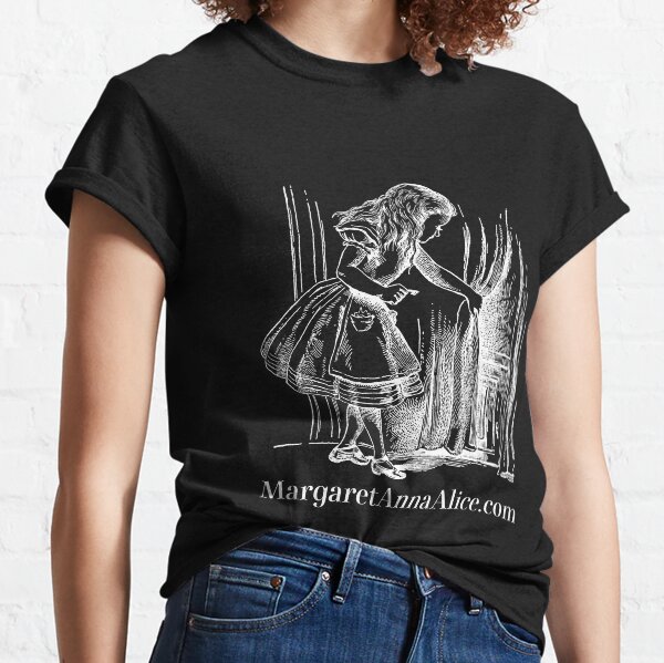 Margaret Anna Alice Looking Behind the Curtain (Reversed) Classic T-Shirt