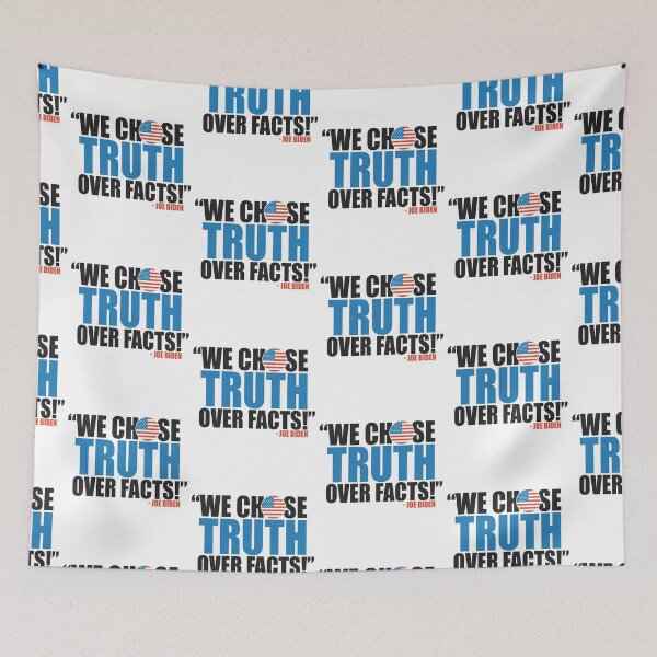 Item preview, We chose truth over facts! designed and sold by Sticker Up.