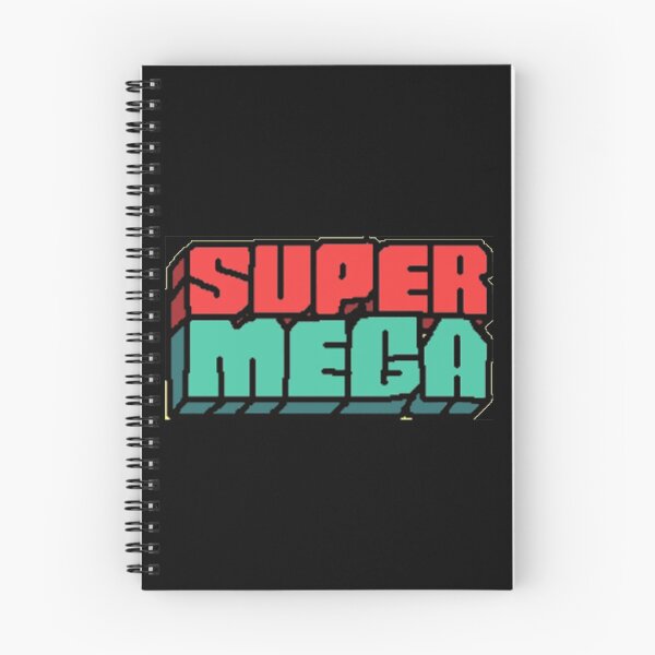 Item preview, supermega logo designed and sold by ShopCanyonMoons.