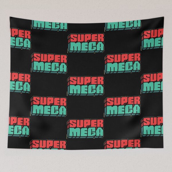 Item preview, supermega logo designed and sold by ShopCanyonMoons.