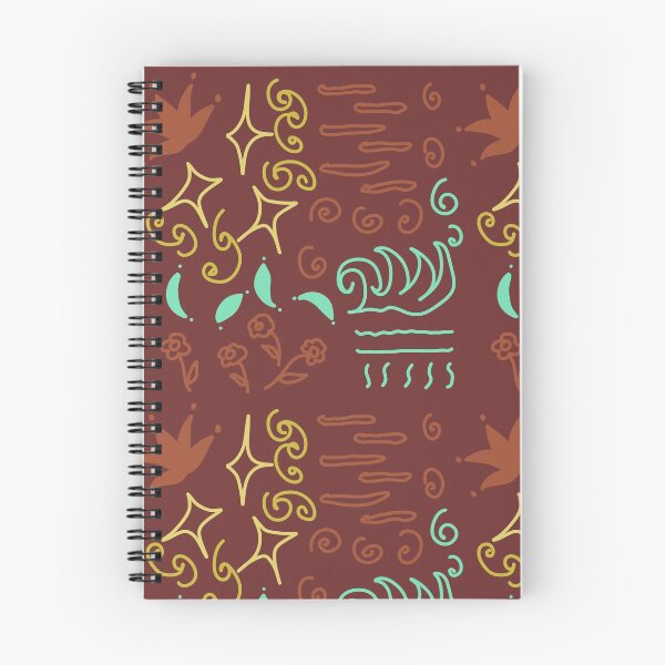 Item preview, Abstract batik doodle pattern designed and sold by sarashzt.