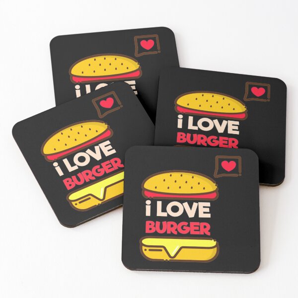 Item preview, I love burger foodies design designed and sold by CarolynManni.