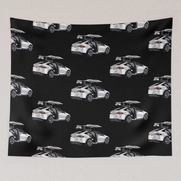 Item preview, tesla model x designed and sold by ShopCanyonMoons.