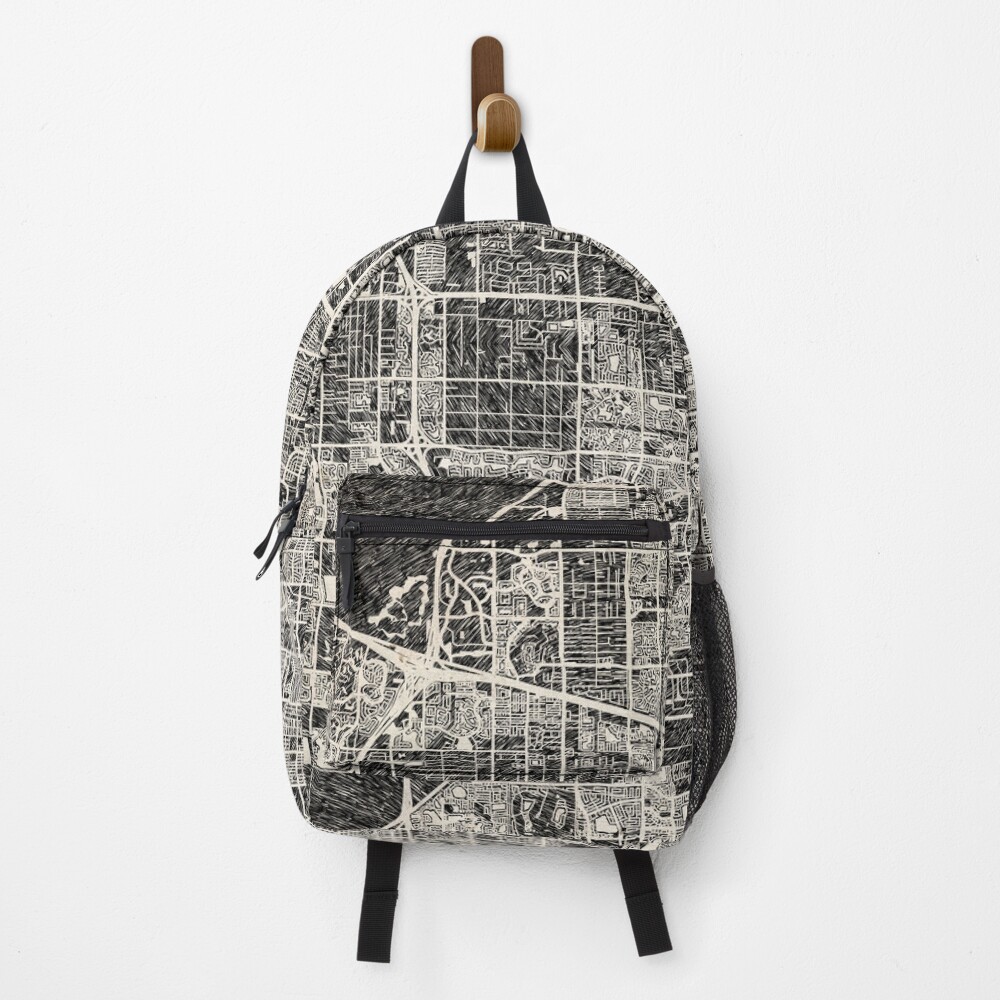Vista previa del artículo con la obra «Mochila», diseñado y vendido por InkMaps.