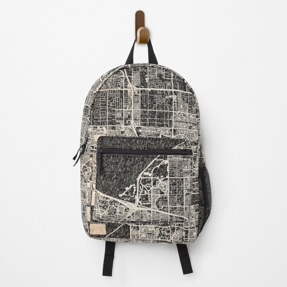 Vista previa del artículo con la obra «Mochila», diseñado y vendido por InkMaps.