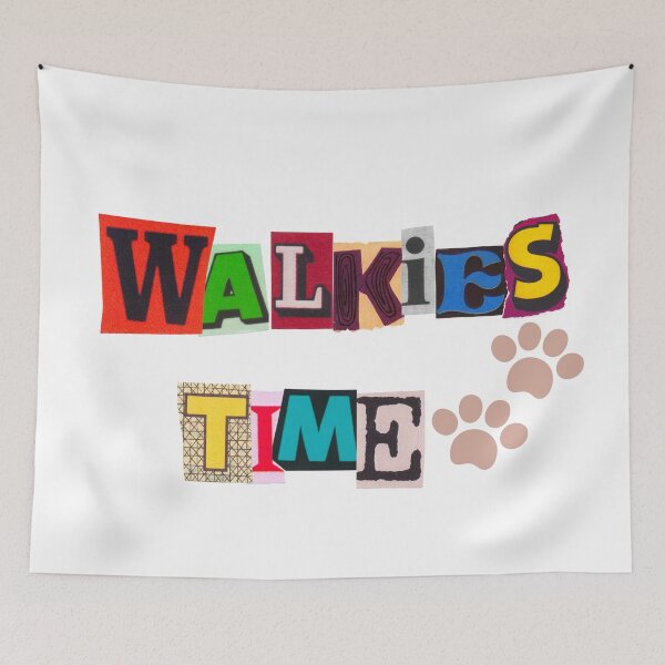 Item preview,  dog walkies time designed and sold by Monique Alexander.