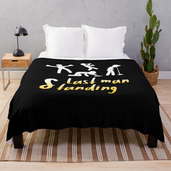 Item preview, Last Man Standing Drunk Fun International Beer Day Drinking designed and sold by CarolynManni.