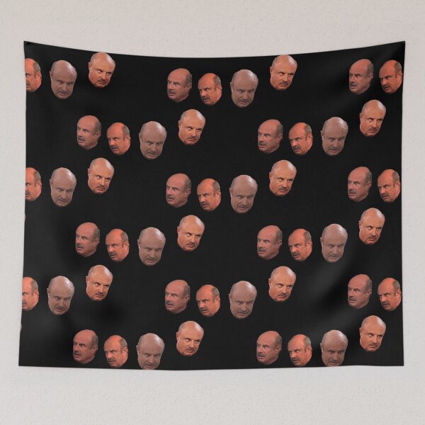 Item preview, The faces of Dr Phil designed and sold by ShopCanyonMoons.