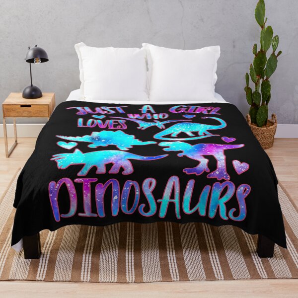 Item preview, Just a Girl Who Loves Dinosaurs - Dinosaur designed and sold by begin-again.