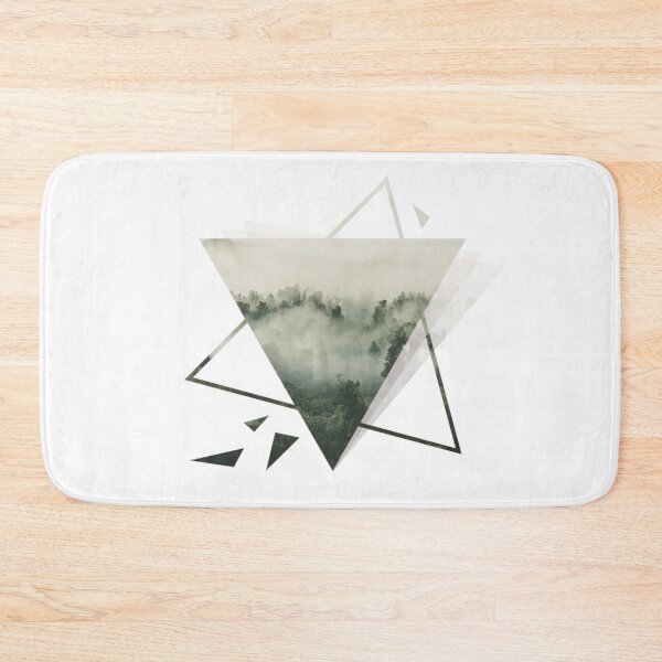 Item preview, Misty Forest Triangles designed and sold by TECHTiFY.