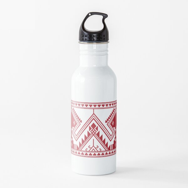 Modern Art Pattern - Blooming season Water Bottle