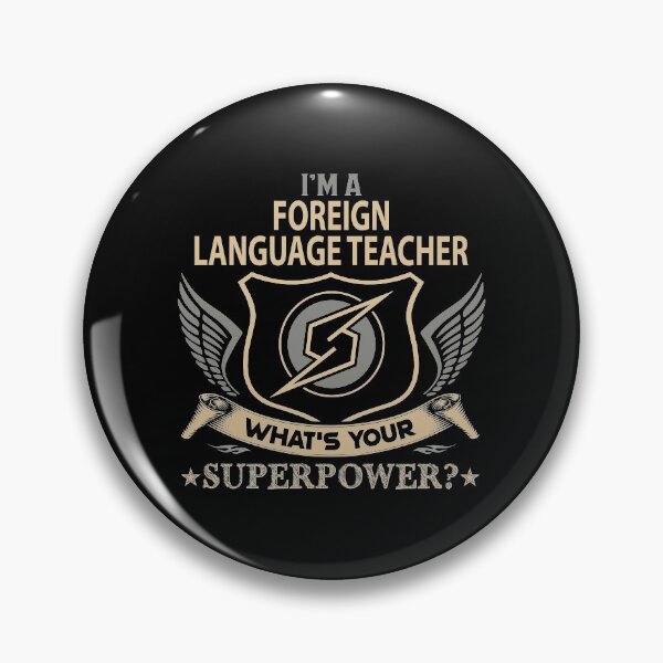 Item preview, Foreign Language Teacher T Shirt - Superpower Job Gift Item Tee designed and sold by jennynicho.