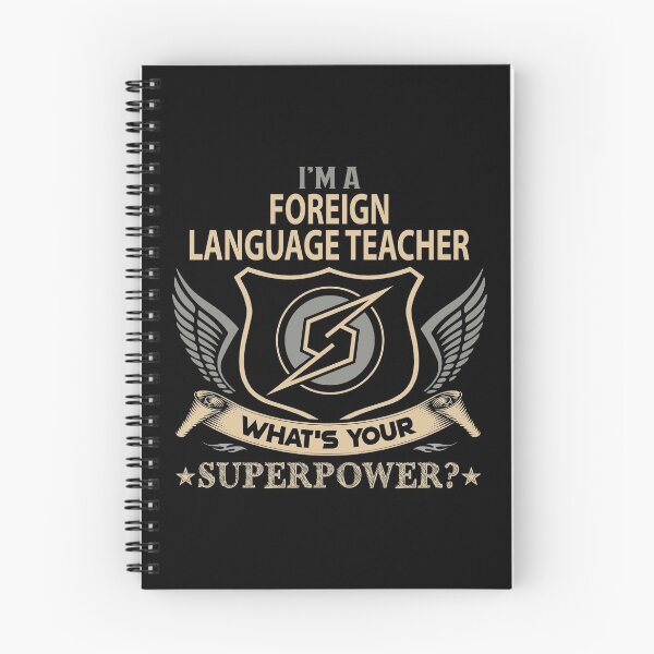Item preview, Foreign Language Teacher T Shirt - Superpower Job Gift Item Tee designed and sold by jennynicho.