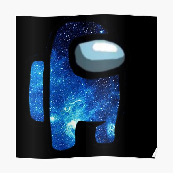 Among Us Impostor Galaxy Poster