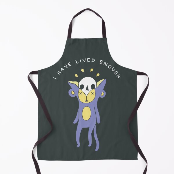 Item preview, i have lived enough - colorful monkey head peeling off showing skull design (blue 5) designed and sold by bantaam.