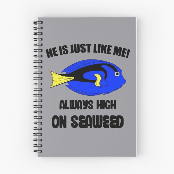 Item preview, Blue Regal Tang Hippo Tang Seaweed High Stoner Cannabis Aquarium Fish Keeper Aquarist designed and sold by TheAplus.