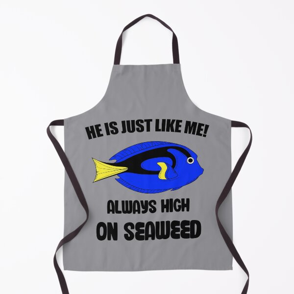 Item preview, Blue Regal Tang Hippo Tang Seaweed High Stoner Cannabis Aquarium Fish Keeper Aquarist designed and sold by TheAplus.