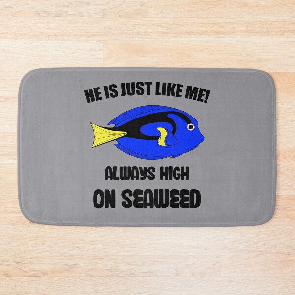 Item preview, Blue Regal Tang Hippo Tang Seaweed High Stoner Cannabis Aquarium Fish Keeper Aquarist designed and sold by TheAplus.