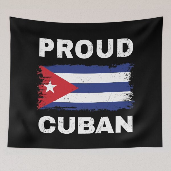 Item preview, Proud Cuban, Cuban Flag designed and sold by NuttyShirt.