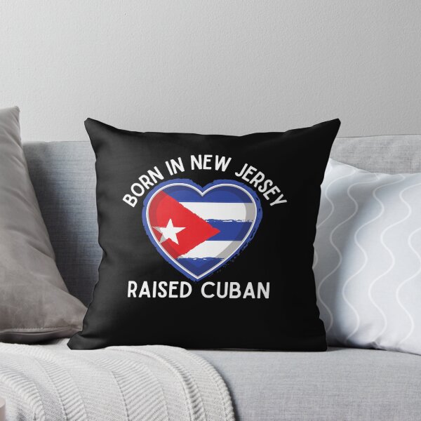 Item preview, Born in New Jersey Raised Cuban, Love Cuba Flag designed and sold by Echo Dusk.