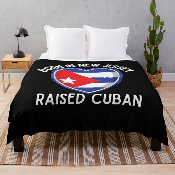 Item preview, Born in New Jersey Raised Cuban, Love Cuba Flag designed and sold by Echo Dusk.