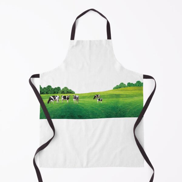 Item preview, meadow or pasture area with green grasses and cattles grazing designed and sold by VIVEK KUMAR RAI.