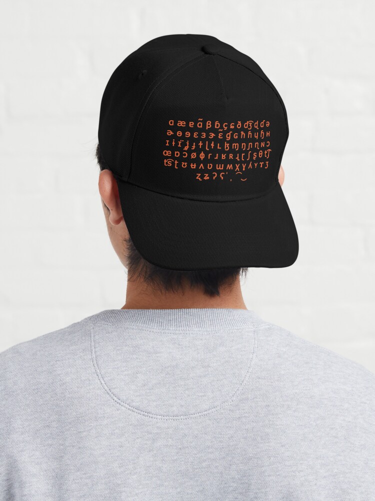 Men Typographic Print Baseball Cap