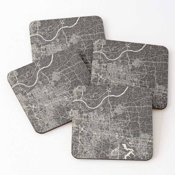 Item preview, Independence map Missouri ink lines 2 designed and sold by InkMaps.
