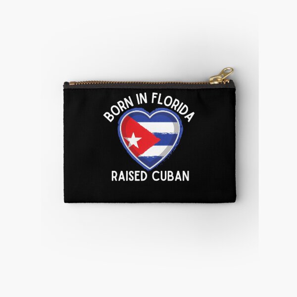 Item preview, Born in Florida Raised Cuban, Love Cuba Flag designed and sold by Echo Dusk.