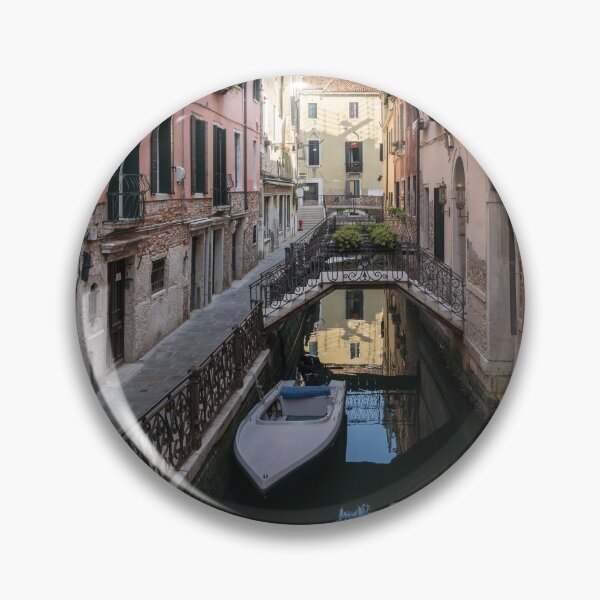 Item preview, Classic Venetian - Elegant Private Bridges on Rio de San Zanivoro Fondamenta Rimedio designed and sold by Georgia Mizuleva.