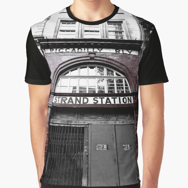Aldwych Underground Station Graphic T-Shirt
