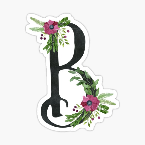 B Stickers | Redbubble