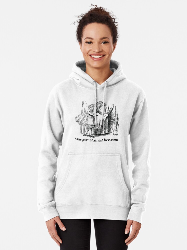 Margaret Anna Alice Looking Behind the Curtain | Pullover Hoodie