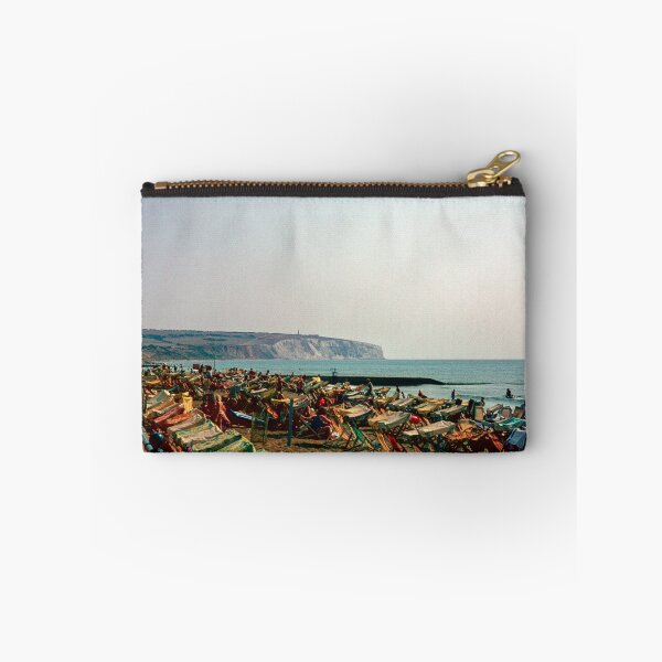 Item preview, Deckchairs on the Beach Sandown Isle of White 1970s designed and sold by Bygone Images.
