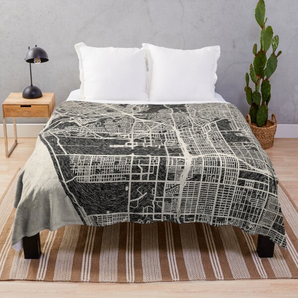 Item preview, Inglewood map California Ink lines designed and sold by InkMaps.