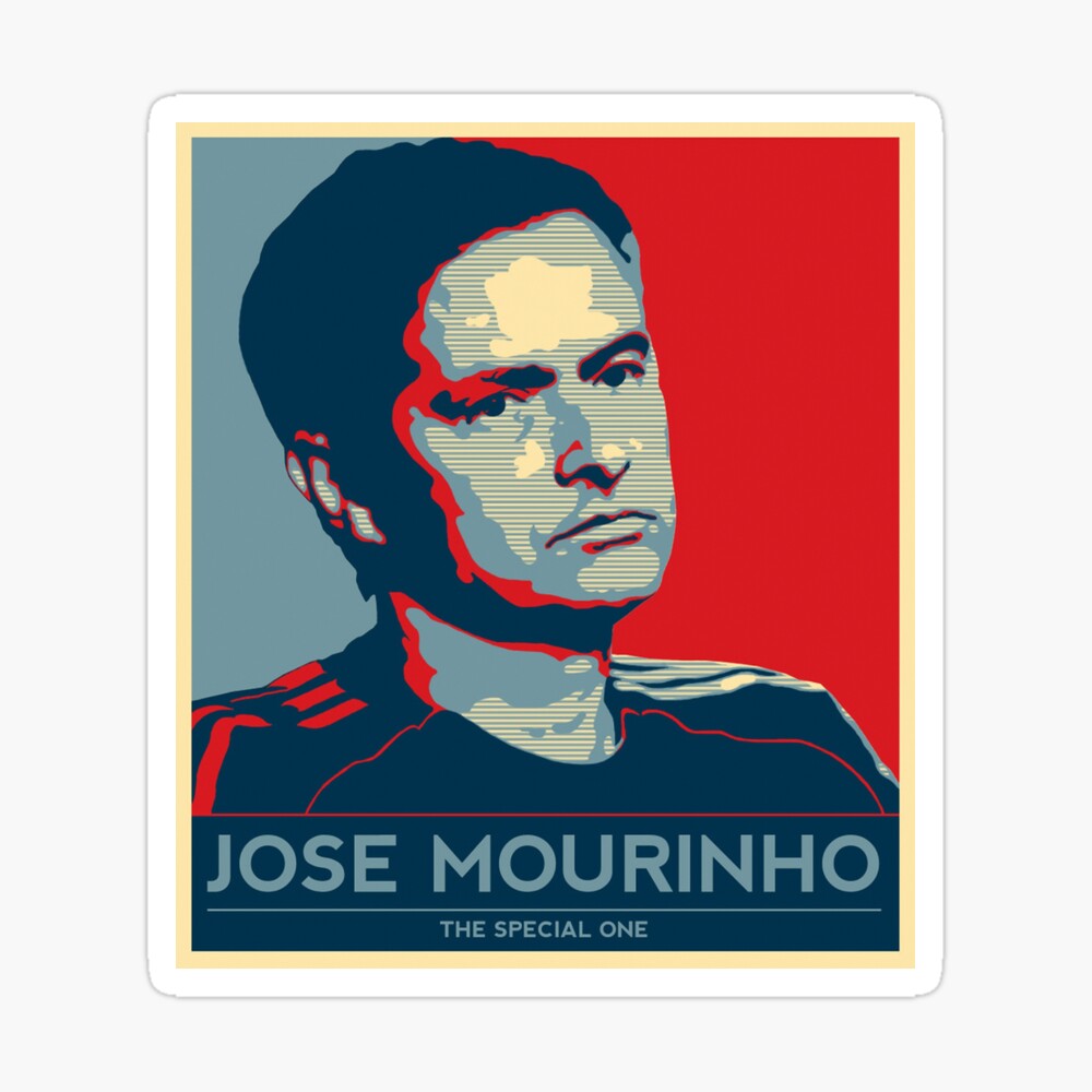 Jose Mourinho The Special One Presidential Design Spiral Notebook By Mauro6 Redbubble