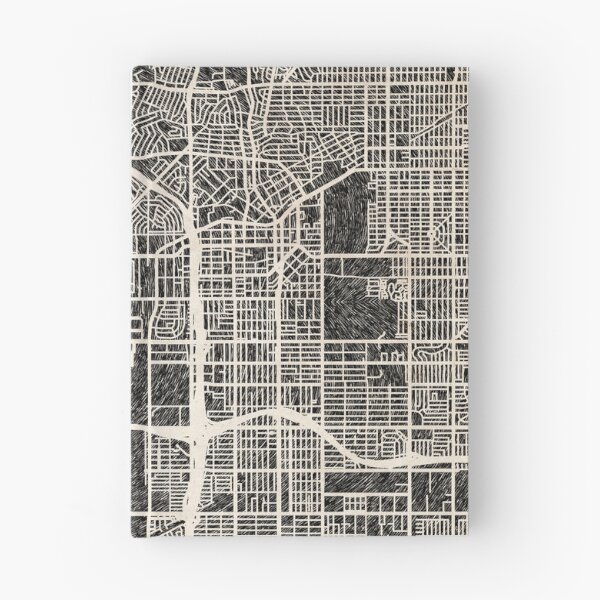 Artikelvorschau, Inglewood map California Ink lines 2 entworfen und verkauft von InkMaps.