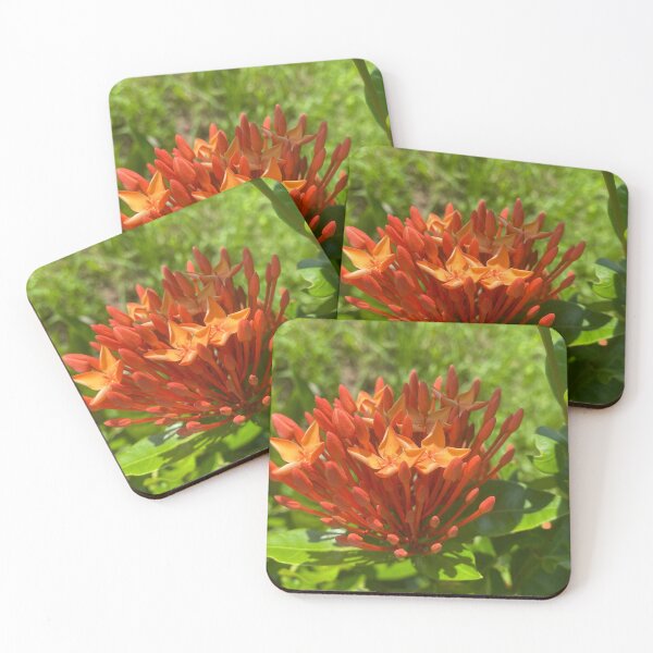 Item preview, Orange Jungle Geranium Flowers designed and sold by Sinemathk.