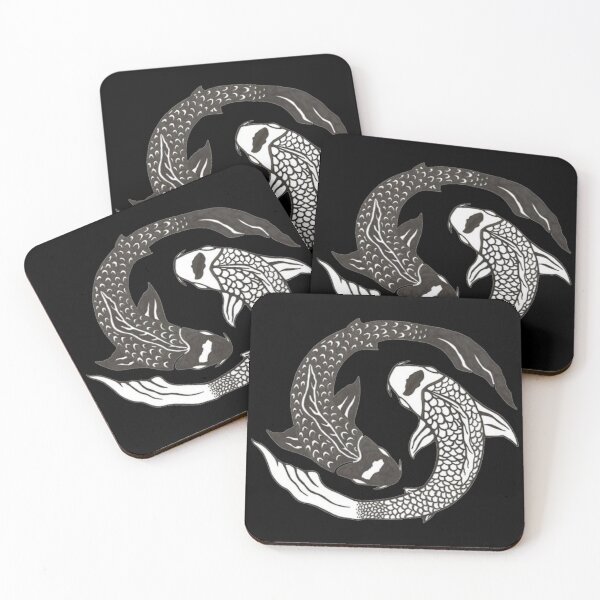 Item preview, Ying Yang Koi Fish designed and sold by ShopCanyonMoons.