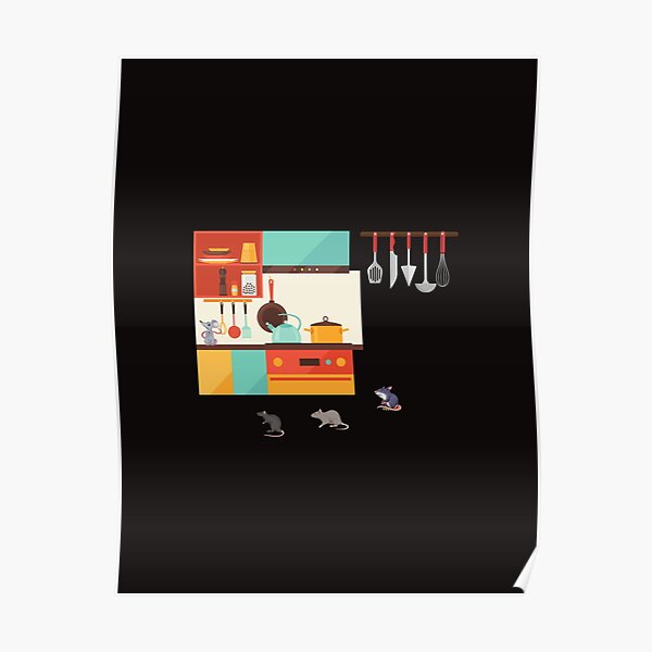 My Kitchen is haunted by rats. Poster