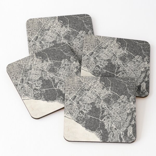 Item preview, Irvine map California Ink lines designed and sold by InkMaps.
