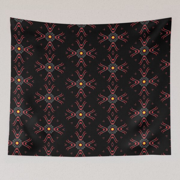 Item preview, Custom Pattern - Red Black Gray designed and sold by Fashion Goz.