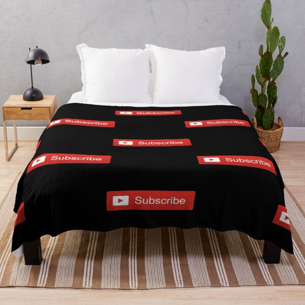 Item preview, YouTube Subscribe Button designed and sold by ShopCanyonMoons.